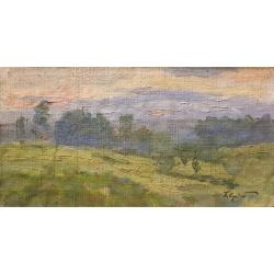 Судаков П.Ф. Вечер. Переделкино