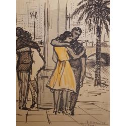 Судаков П.Ф. Вечер в Сан-Паулу