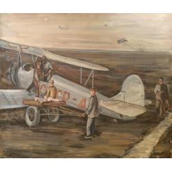 Антонов Ф. В. Погрузка на самолет