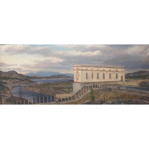 Кибардин Г. В. Княжегубская электростанция