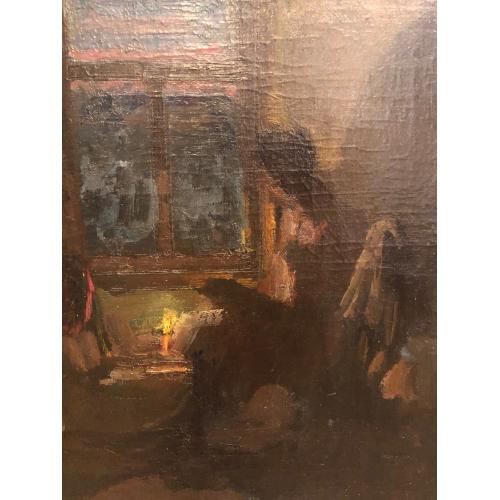 Ромадин Н. М. Свеча у окна