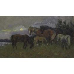 Яблоков Н.А. Ночной пейзаж