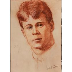 Голубец Н.В. Портрет Сергея Есенина