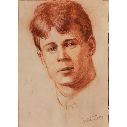 Голубец Н.В. Портрет Сергея Есенина