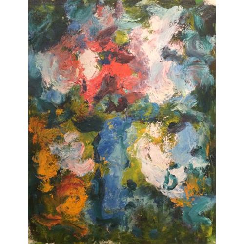 Бух А. Ф. Цветы в голубой вазе