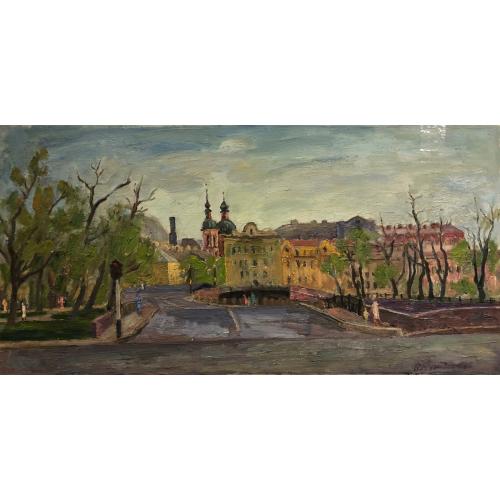 Антипин Н. Н. Ленинград. Лебяжий мост