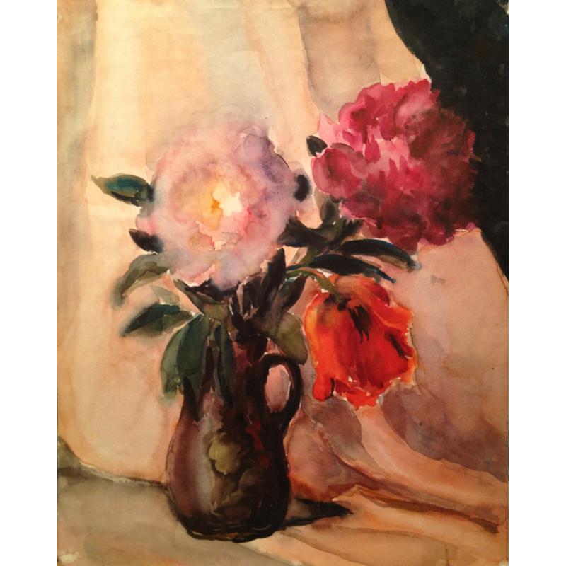 Солодовникова Н.А. Пионы и тюльпан