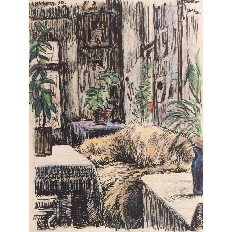 Ситников В.Я. Интерьер комнаты