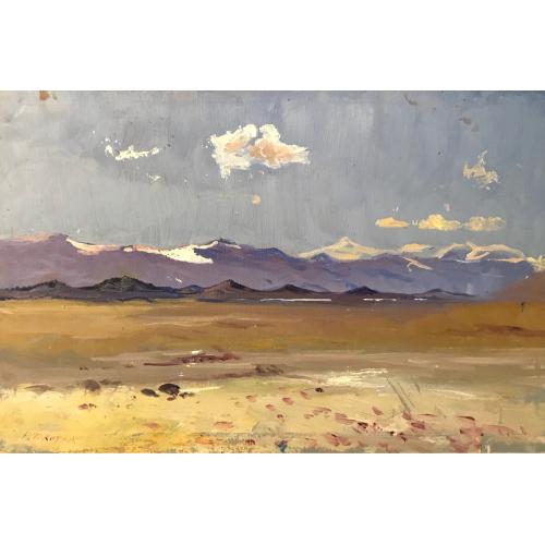 Котов Н.Г. У озера Кара-Кум