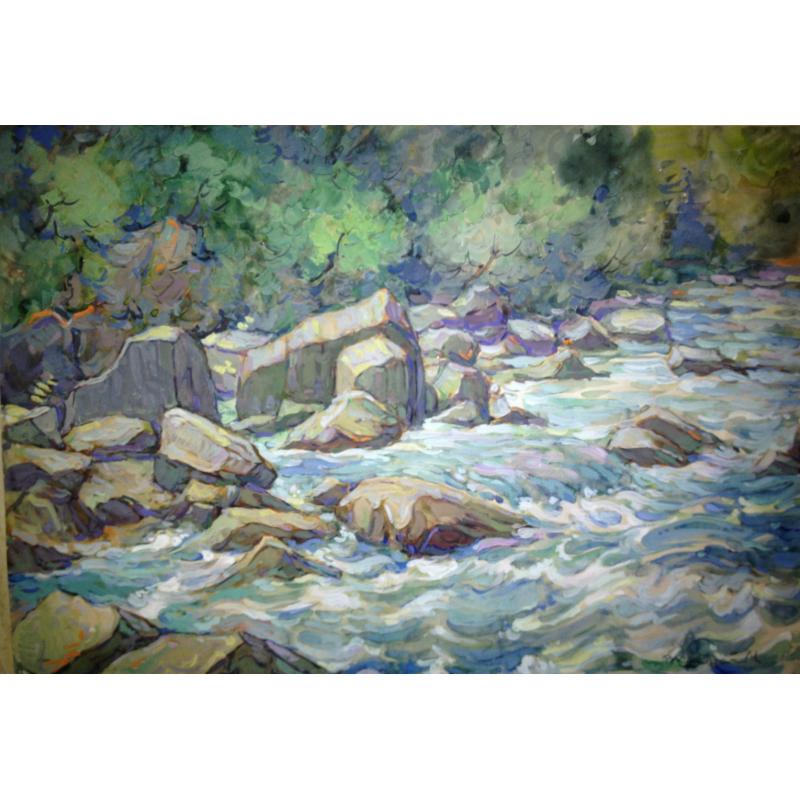 Кондратьев В.С. Река Хоста