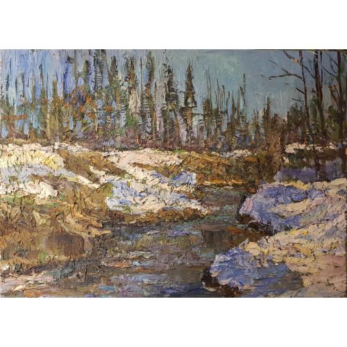 Безикович Б.Н. В Карагачевой роще весной