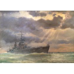 Неизвестный художник. Корабль