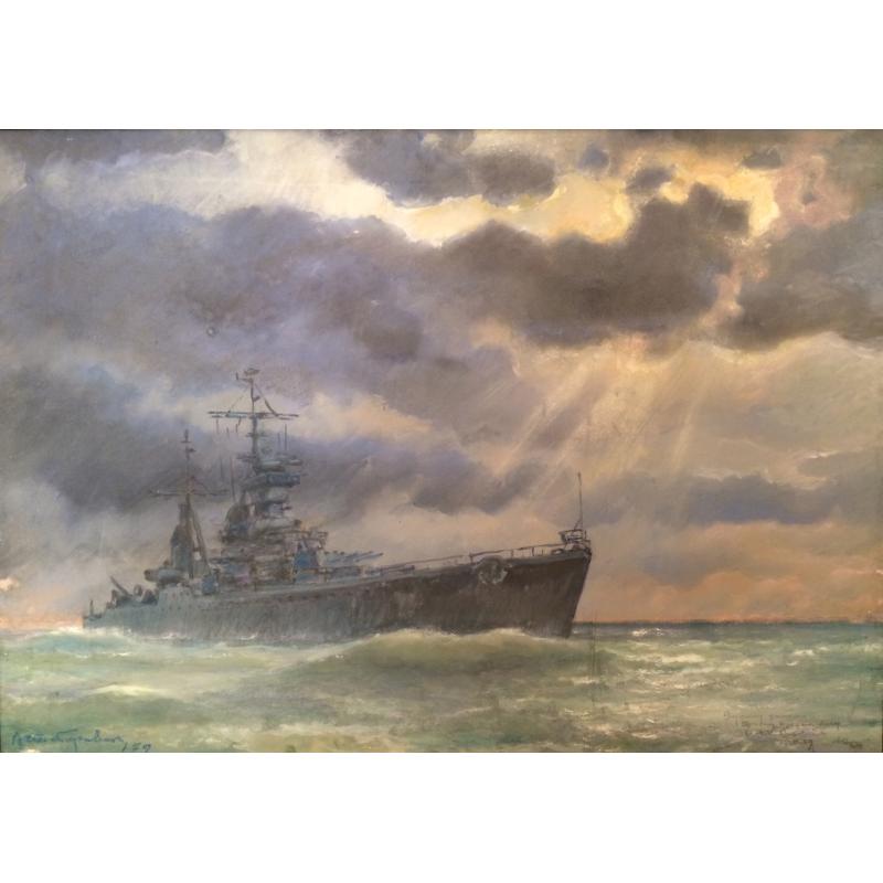 Неизвестный художник. Корабль