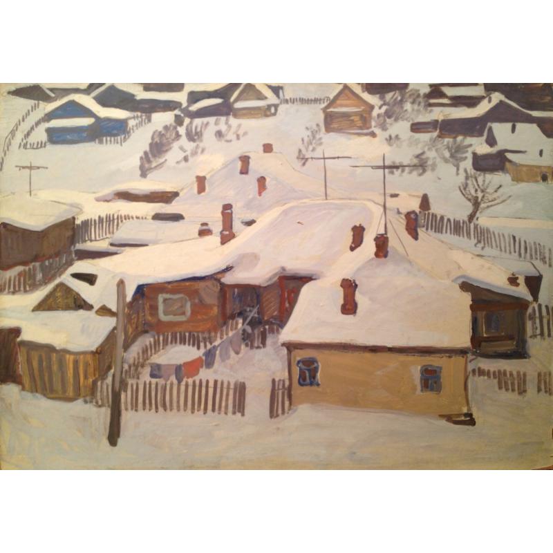 Жаренова Э.А. Зима в Ярославле