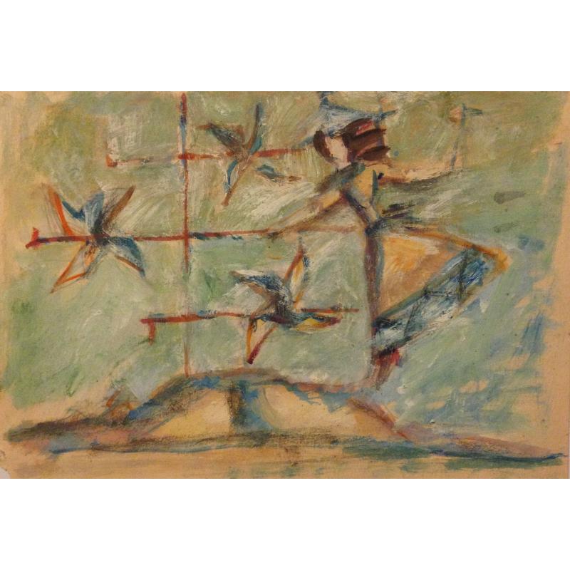 Расторгуев Е.А. Девушка с вертушками