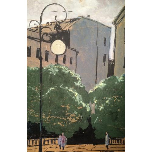 Бурмистров Б.А. Городской пейзаж