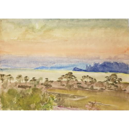 Бруни Л.А. Судак.Вечер