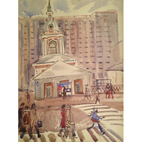 Пискарева А.Н. Москва. Ул. Разина (Варварка)