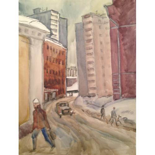 Пискарева А.Н. Москва в районе завода