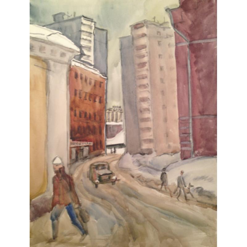 Пискарева А.Н. Москва в районе завода