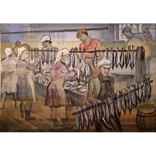 Пискарева А.Н. Разделка рыбы