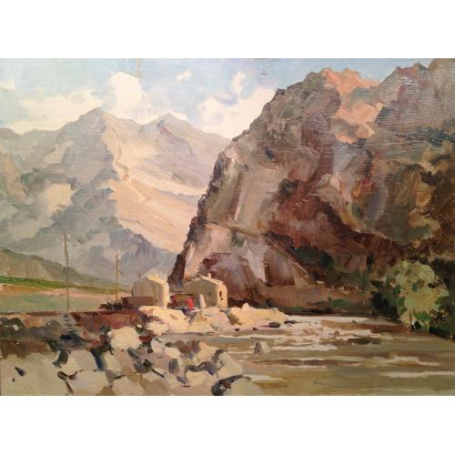 Ершов И.А. Строительство электростанции в горах