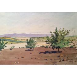 Красковский С.С. В колхозном саду. Крымская