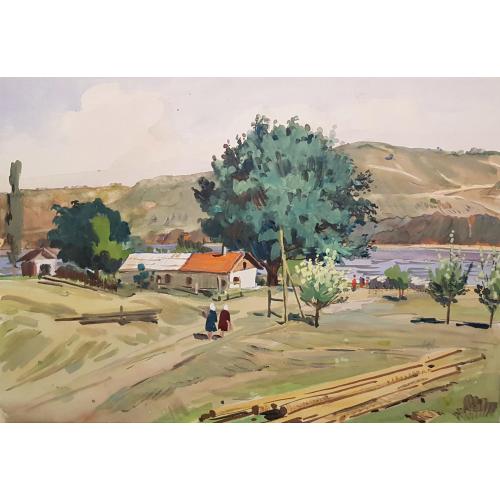 Красковский С.С. Берега Кубани