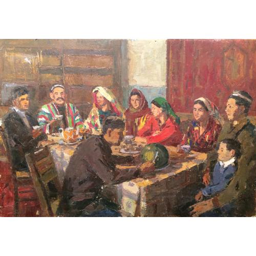 Рубинский И.П. Чаепитие