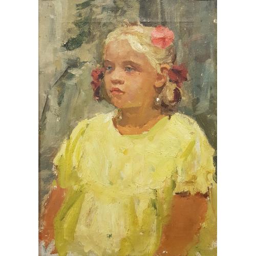 Суздальцев М.А. Портрет дочери в Сочи