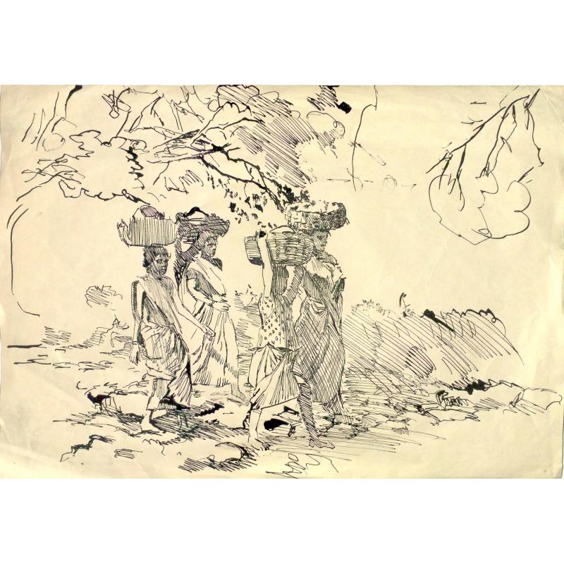 Бантиков А.С. Индия. Сборщики фруктов