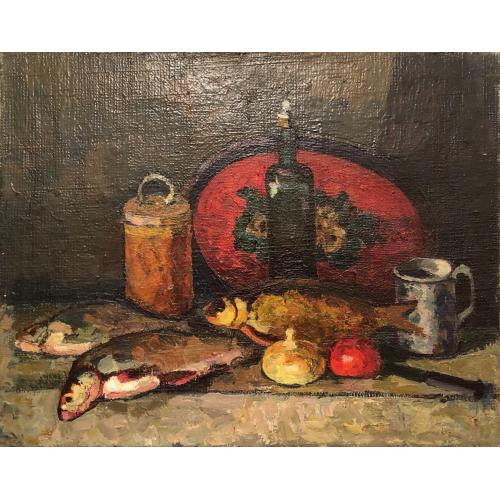 Маторин М. А. Натюрморт с туеском