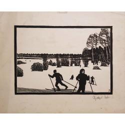 Кравцов Г. Т. Лыжники