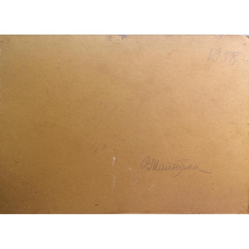 Оболенский М.В. Цветущий персик