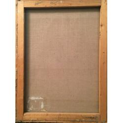 Неизвестный художник. Женщина в красном