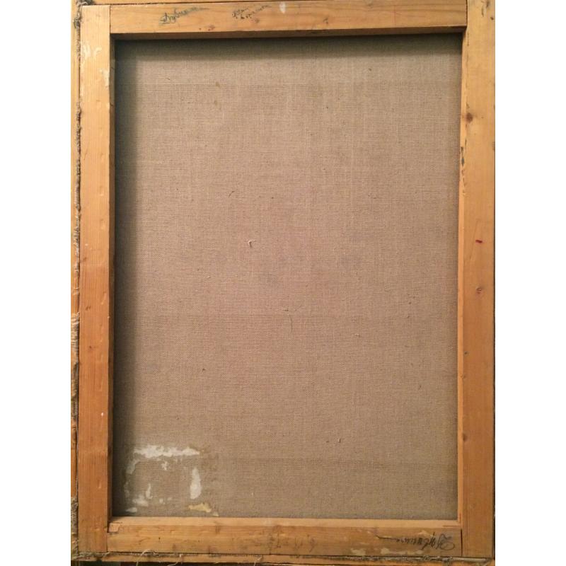 Неизвестный художник. Женщина в красном