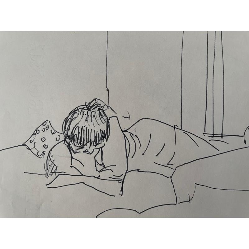 Гончаров А. Д. Человек на кровати