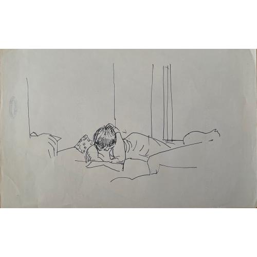 Гончаров А. Д. Человек на кровати