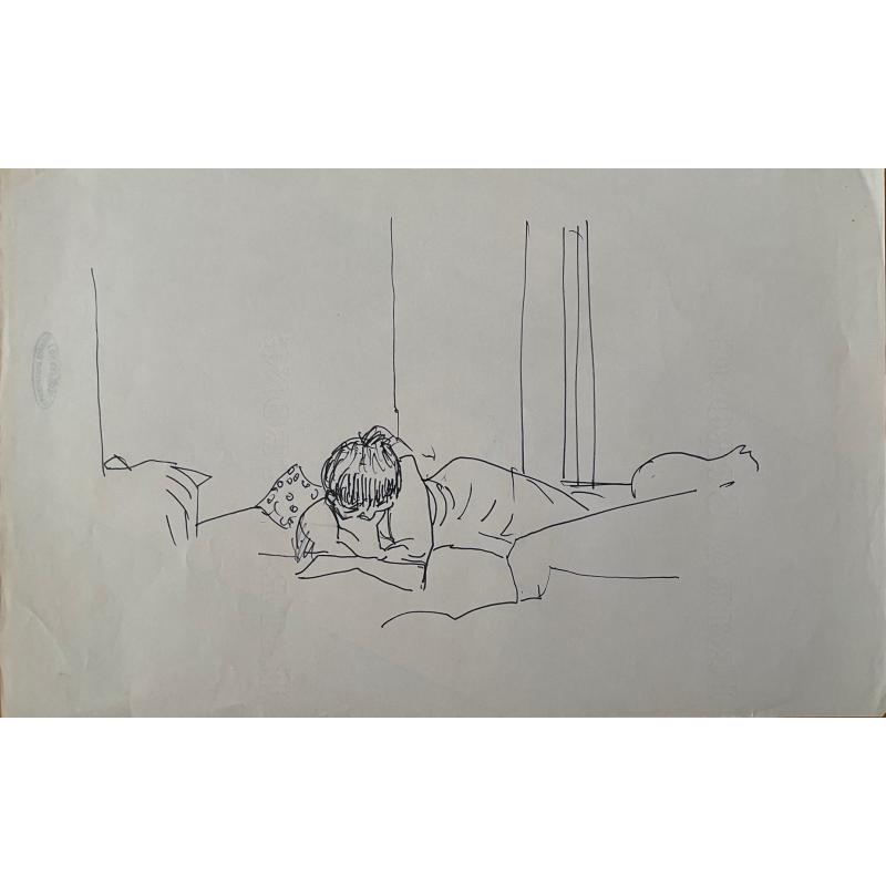 Гончаров А. Д. Человек на кровати