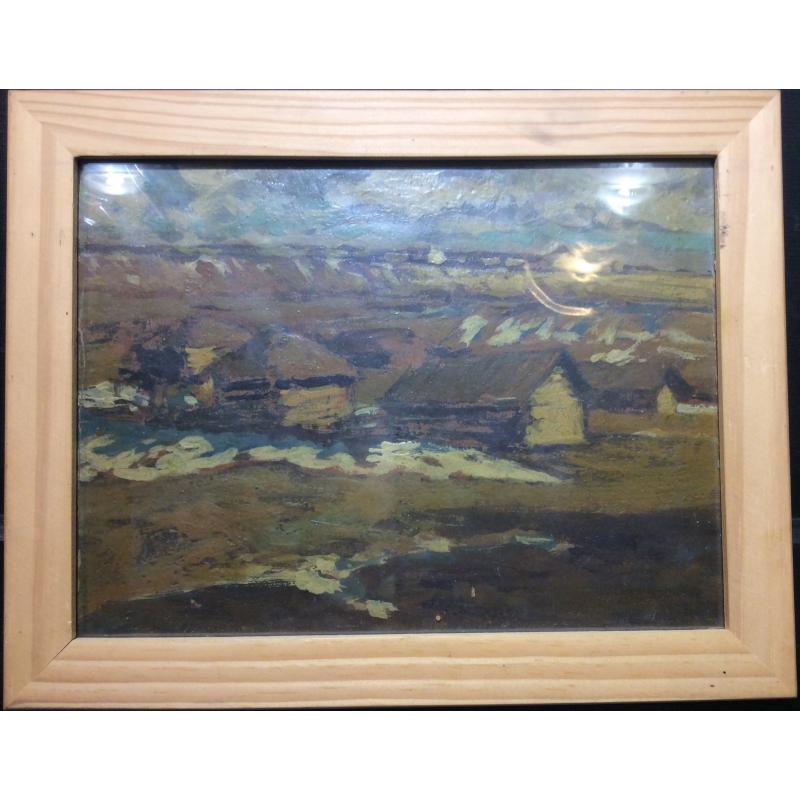 Туржанский Л,В. Деревушка