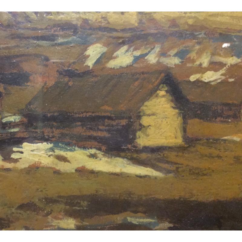 Туржанский Л,В. Деревушка